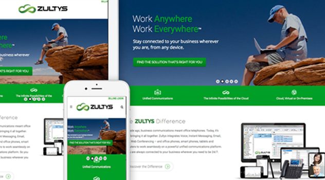 Zultys Website Design