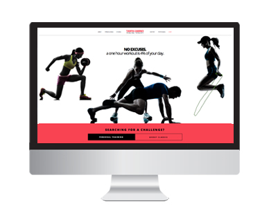 Fitness Coach Web Design